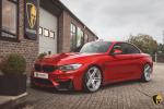 BMW M4 Coupe Akrapovic Evolution Line Install 2014 года